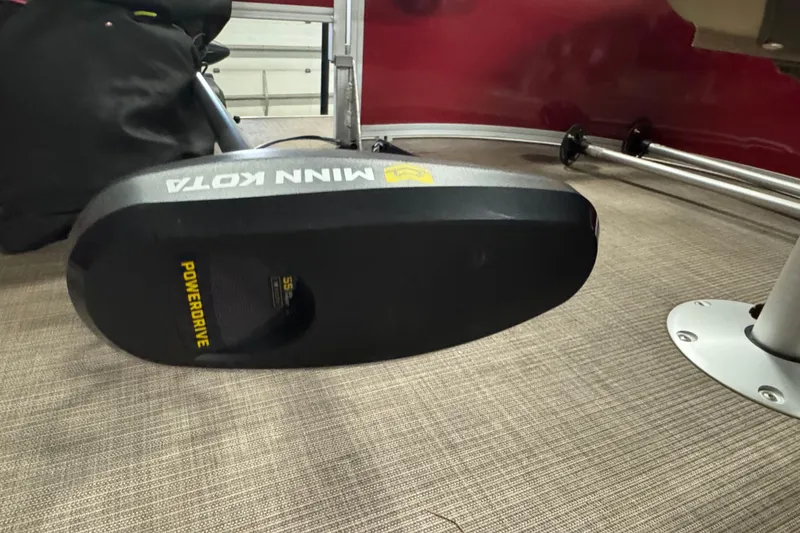 Slide: The Image of Minn Kota PowerDrive motor on 2023 Sun Tracker Bass Buggy 16 XL Select boat. - 15