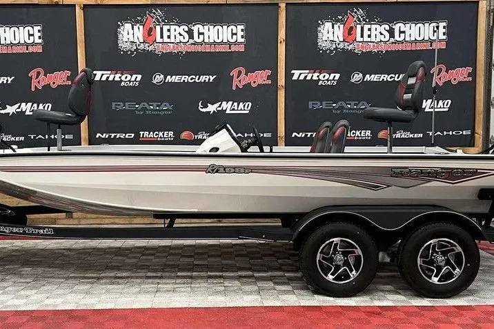 The Image of 2026 Ranger RT198P fishing boat displayed at Angler's Choice event. - 0