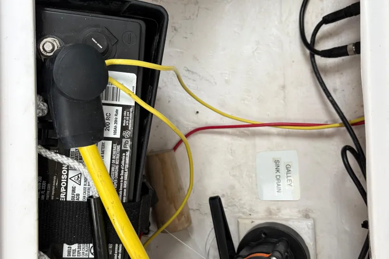 Slide: The Image of Battery compartment of a 2018 Catalina 275 Sport - 35