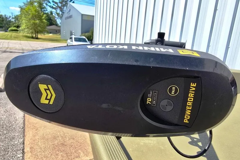 Slide: The Image of 24V 70 lb thrust Minn Kota PowerDrive motor on 2022 Lowe Roughneck RX1860 Rambler - 6