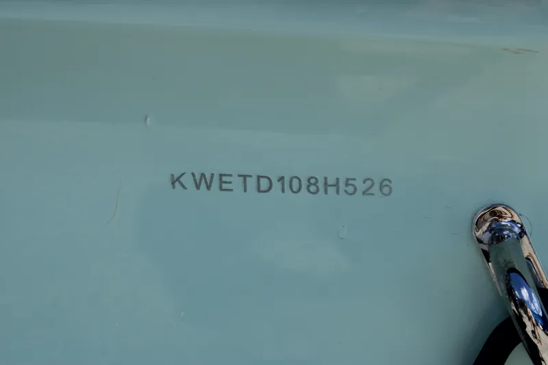 Slide: The Image of 2026 Key West 203 DFS boat hull identification number KWETD108H526. - 28
