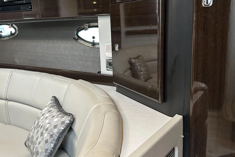 Slide: The Image of Luxurious interior of 2016 Formula 40 Cruiser with elegant seating and modern cabinetry. - 31