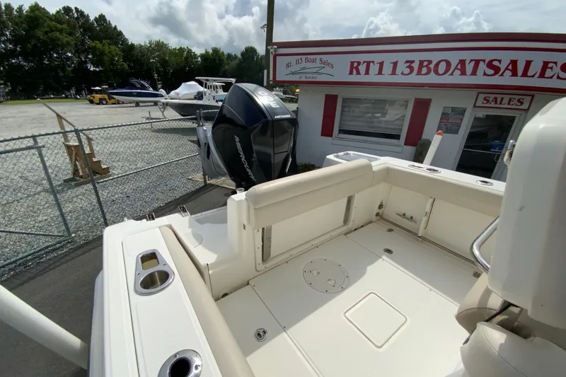 Slide: The Image of 2019 Boston Whaler 230 Outrage at RT113 Boat Sales dealership. - 11