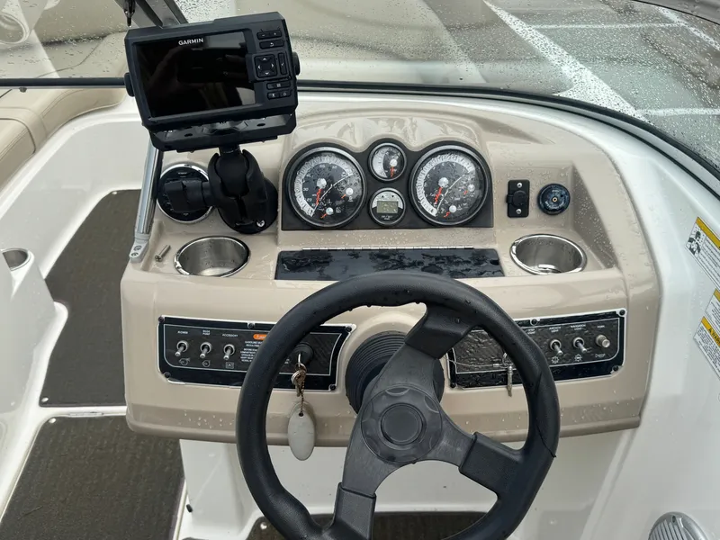 Slide: The Image of Bayliner 215 Deck Boat 2014 - 13