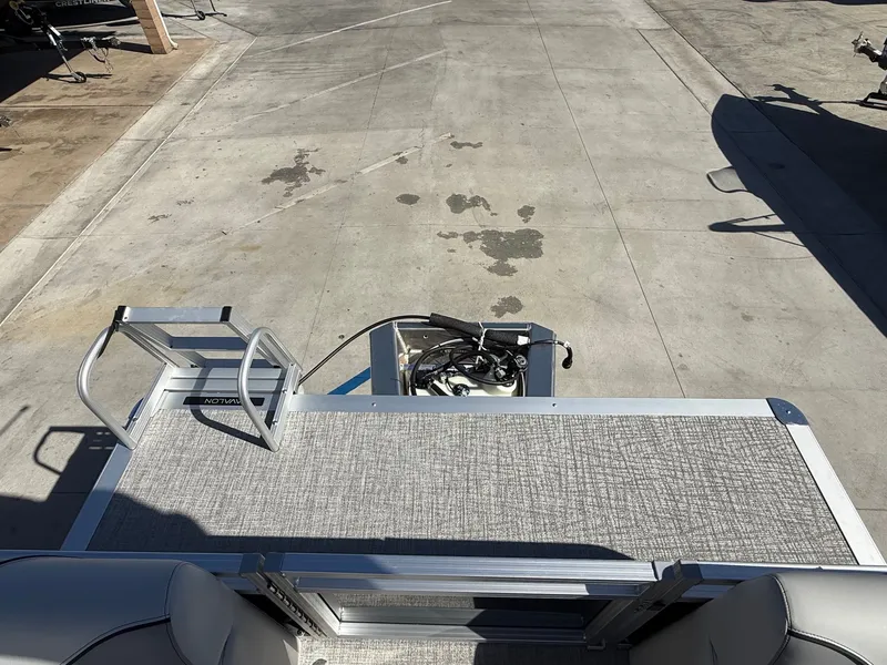 Slide: The Image of Avalon 23' Venture Platinum Quad lounge w/ 115HP Mercury! 2026 - 14