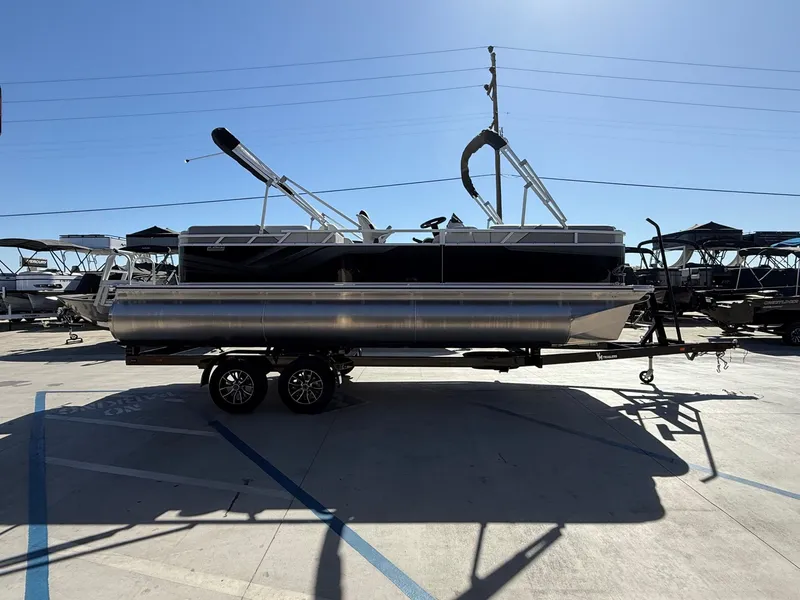 Slide: The Image of Avalon 23' Venture Platinum Quad lounge w/ 115HP Mercury! 2026 - 9