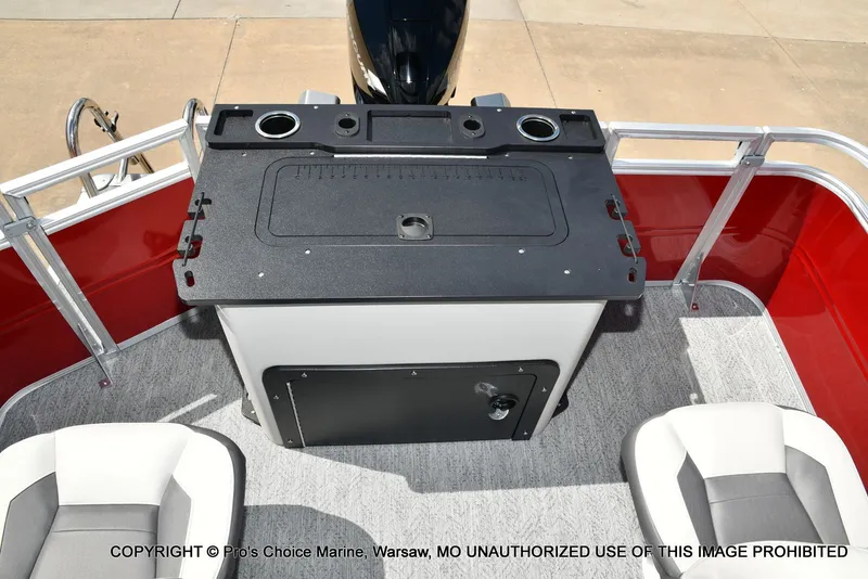 Slide: The Image of Sun Tracker Fishin' Barge 22 XP3 Tri-Toon w/200HP 2026 - 55