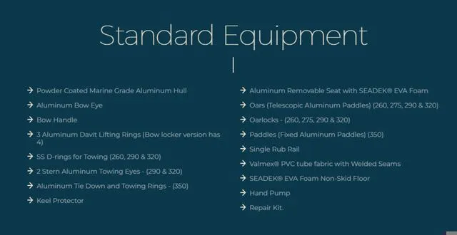 Slide: The Image of Oxxean 320 Aluminum Rib Inflatable 2023 - 6