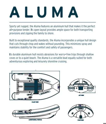 Slide: The Image of Oxxean 290 Aluminum Rib Inflatable 2023 - 4