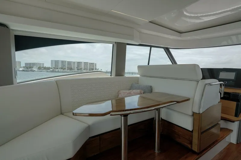 Slide: The Image of 2024 Tiara Yachts 48LE- LADY OGEA- Dinette - 18