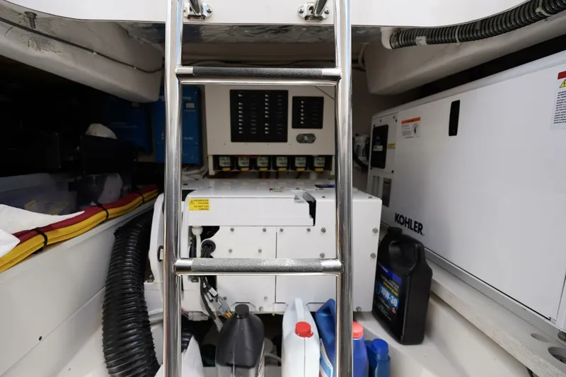 Slide: The Image of 2024 Tiara Yachts 48LE- LADY OGEA- Engine room - 33