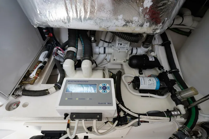 Slide: The Image of 2024 Tiara Yachts 48LE- LADY OGEA- Engine room - 35