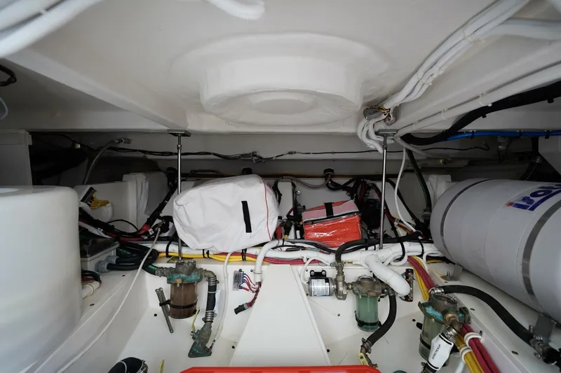 Slide: The Image of 2024 Tiara Yachts 48LE- LADY OGEA- Engine room - 36