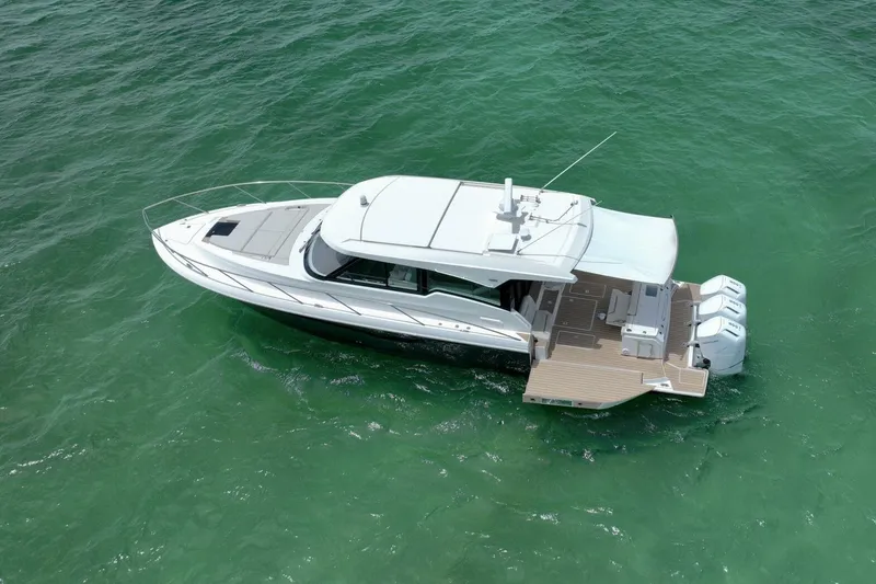 Slide: The Image of 2024 Tiara Yachts 48LE- LADY OGEA- Aerial - 5