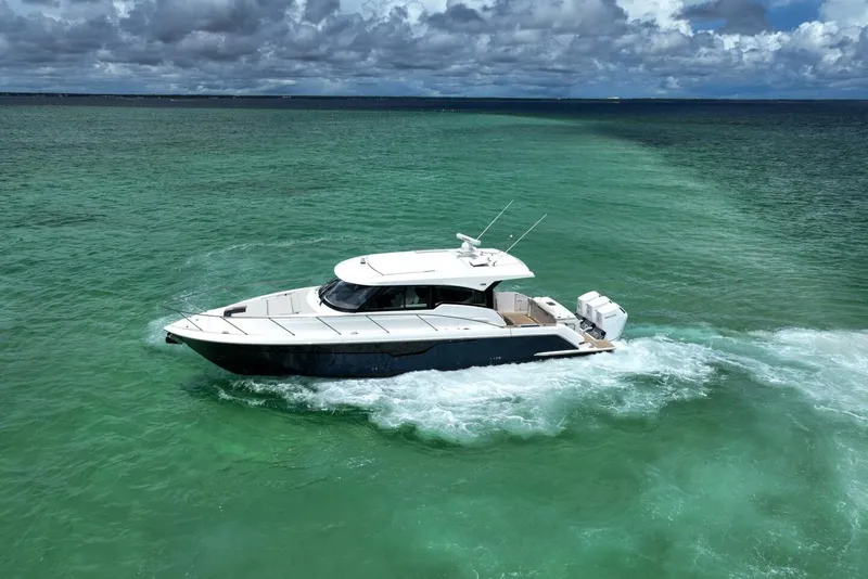 Slide: The Image of 2024 Tiara Yachts 48LE- LADY OGEA- Aerial - 62
