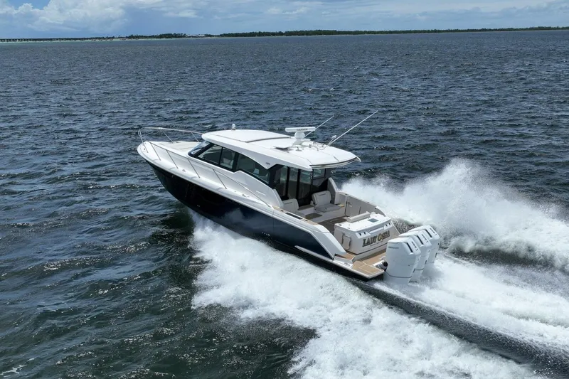 Slide: The Image of 2024 Tiara Yachts 48LE- LADY OGEA- Aerial - 63