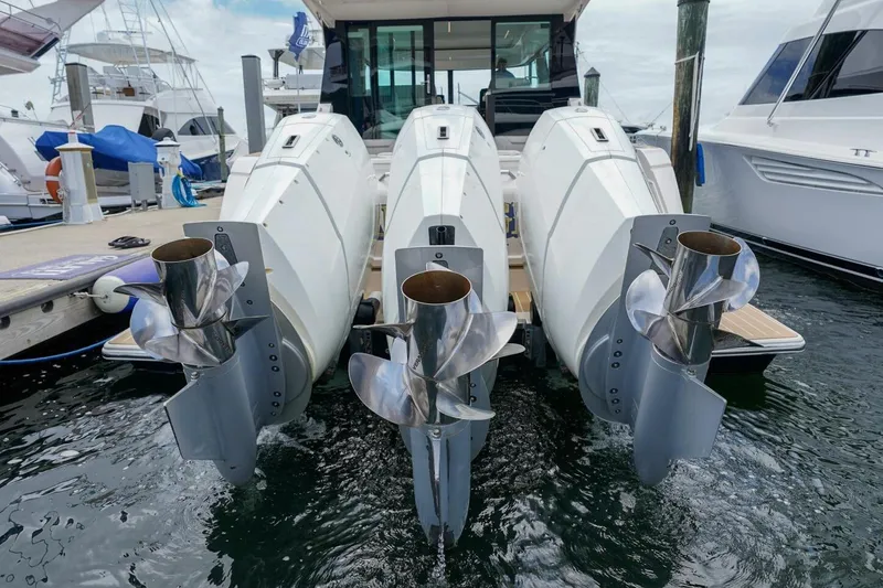 Slide: The Image of 2024 Tiara Yachts 48LE- LADY OGEA- Engines - 83