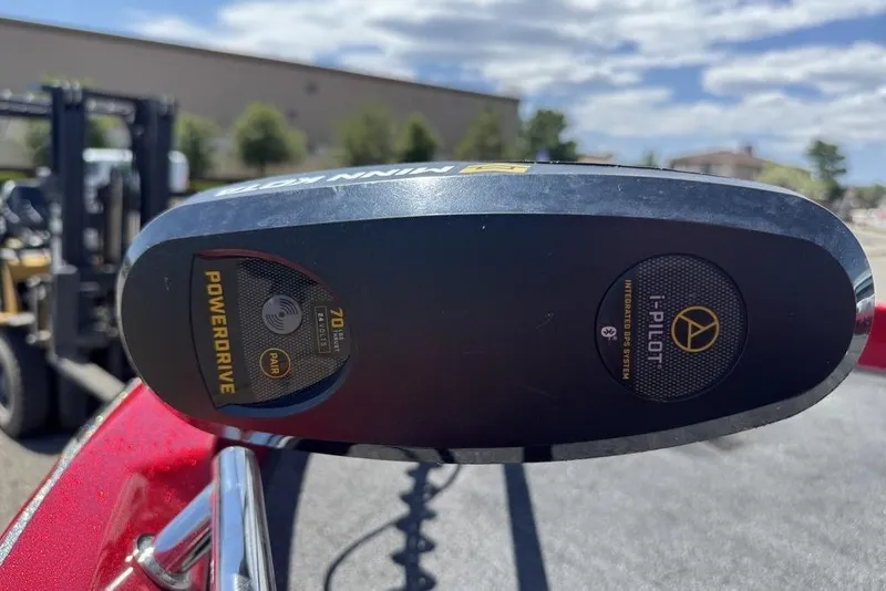 Slide: The Image of Minn Kota PowerDrive motor with i-Pilot GPS on 2017 Nitro ZV18 boat. - 35