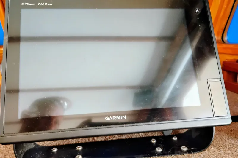 Slide: The Image of Garmin GPSMAP 7612xsv on 1978 Puget 38 Europa Trawler dashboard. - 41