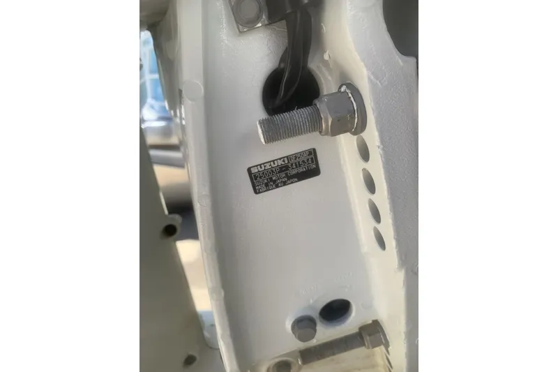 Slide: The Image of Close-up of a 2024 Hurricane CC231 engine component with visible bolts and label. - 11