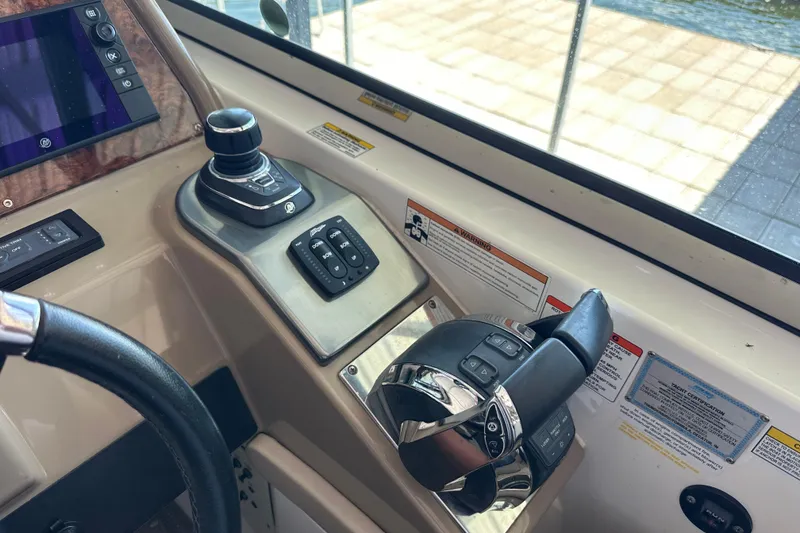 Slide: The Image of Frigidaire microwave in 2018 Formula 370 Super Sport yacht kitchen. - 22