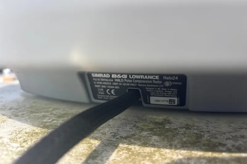 Slide: The Image of Simrad B&G Lowrance Halo24 radar on 2022 Cape Horn 22 OS boat. - 61