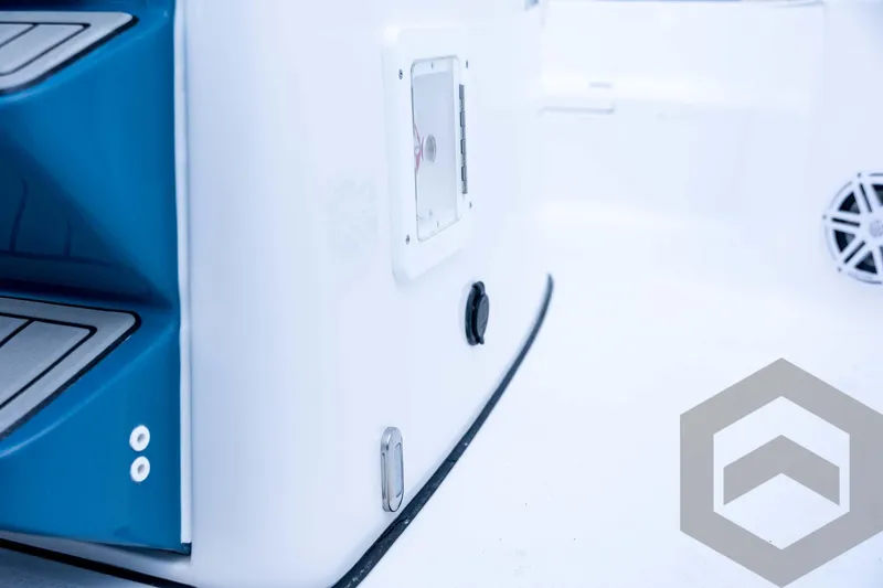 Slide: The Image of 2026 Tidewater 2110 Bay Max boat interior, featuring sleek design and modern fittings. - 69