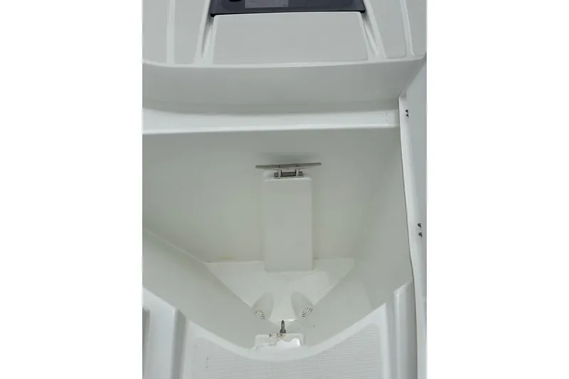 Slide: The Image of 2023 Jeanneau NC Weekender 695 Series 2 boat interior detail, featuring sleek white design. - 32