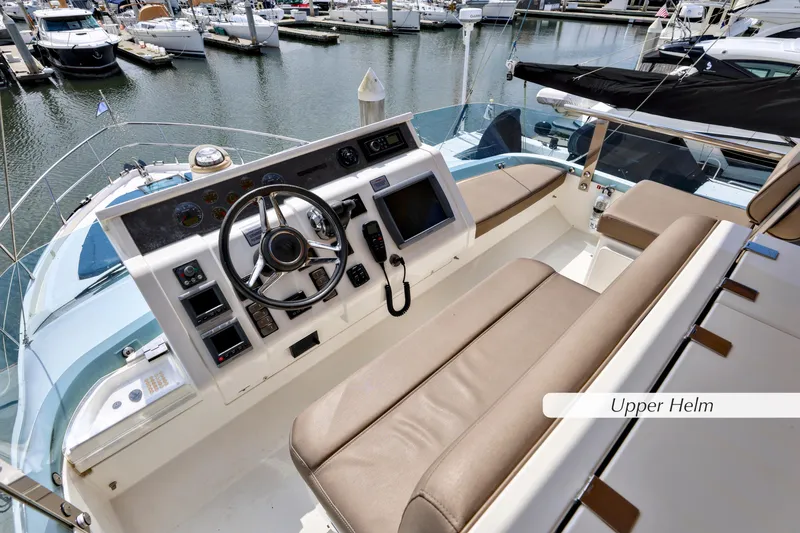 Slide: The Image of Electric grill and sink on 2013 Fairline Squadron 42 yacht deck. - 11