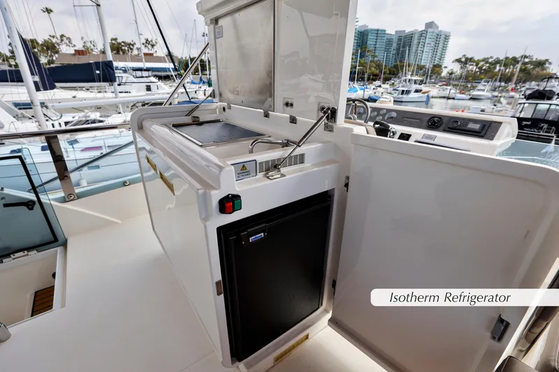 Slide: The Image of 2013 Fairline Squadron 42 yacht with Isotherm icemaker on deck. - 13