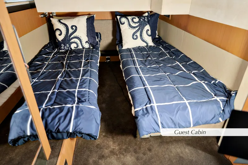 Slide: The Image of Luxurious 2013 Fairline Squadron 42 yacht bathroom with full shower and modern amenities. - 28