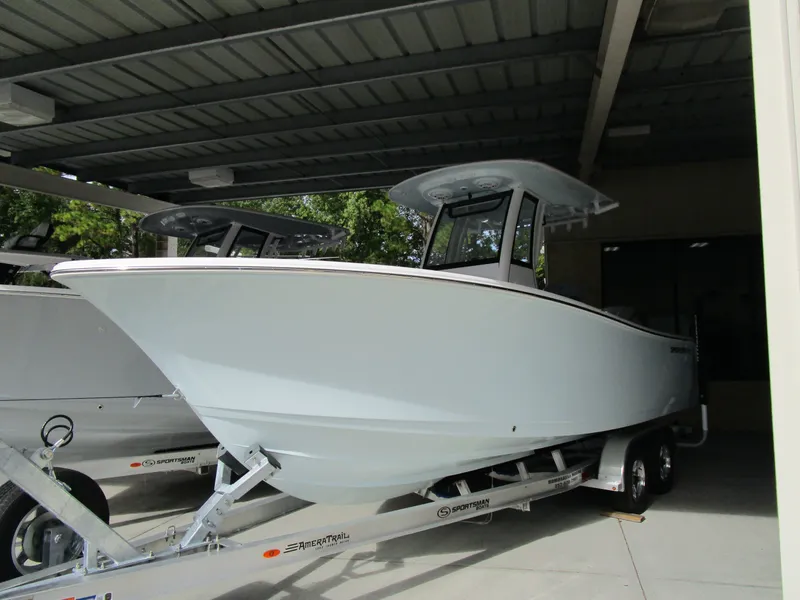 Slide: The Image of Sportsman Open 232 Center Console 2026 - 2