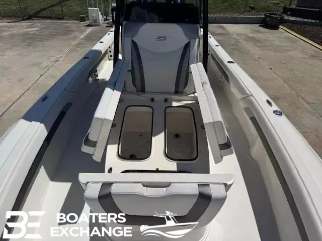 Slide: The Image of Interior view of 2023 ShearWater 270 SS Carolina boat. - 10