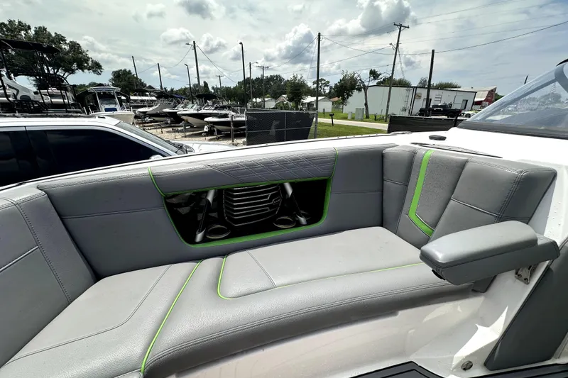 Slide: The Image of 2016 Nautique Super Air Nautique G25 Coastal Edition engine, featuring a robust design. - 59