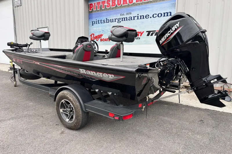 Slide: The Image of 2023 Ranger RT178 boat with Mercury engine at Pittsburg Marine dealership. - 14