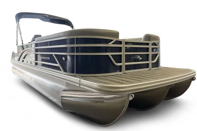 The Image of 2026 Bennington 23SL pontoon boat with sleek design and modern features. - 1