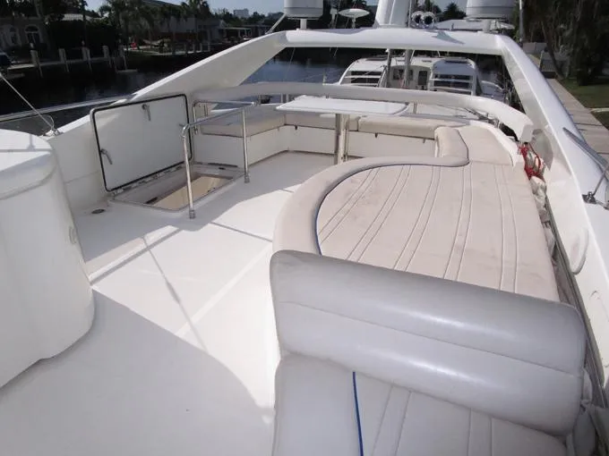Slide: The Image of Flybridge Looking Aft - 41