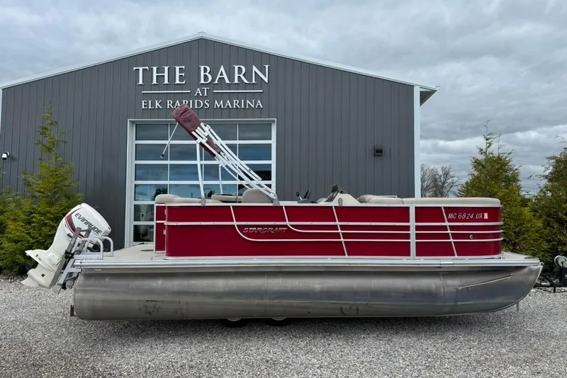 Slide: The Image of 2017 Starcraft EX 20 RDP pontoon boat at Elk Rapids Marina. - 3