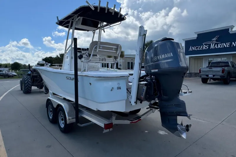 Slide: The Image of 2015 Sea Fox 220 Viper boat with Yamaha engine at Anglers Marine dealership. - 2