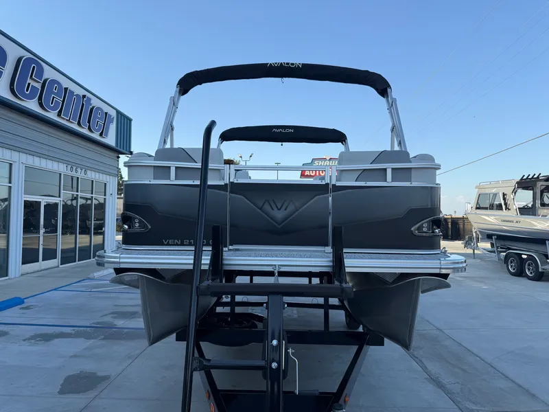 Slide: The Image of Avalon 21' Venture Platinum Quad Lounge w/ 60HP Mercury! 2026 - 10