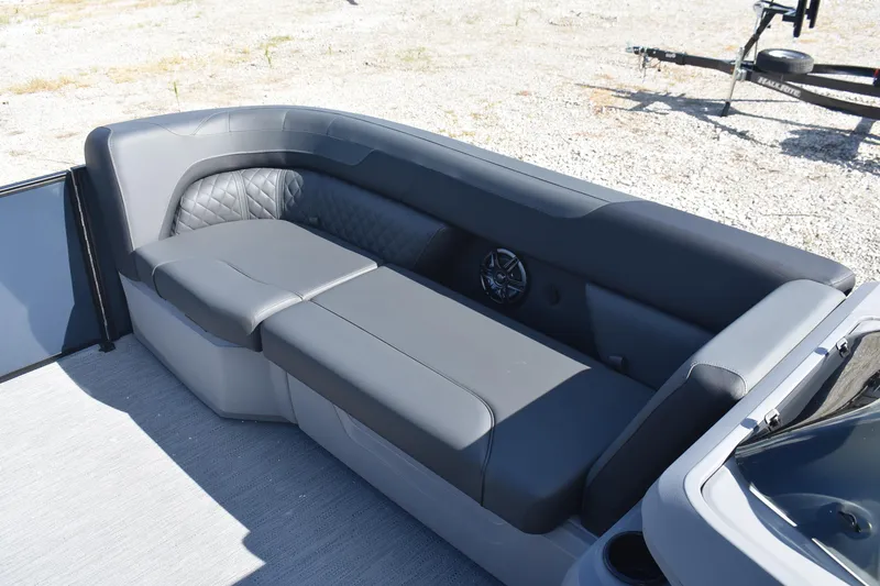 Slide: The Image of Luxurious seating on 2026 Godfrey SWEETWATER SW 2086 C pontoon boat. - 16