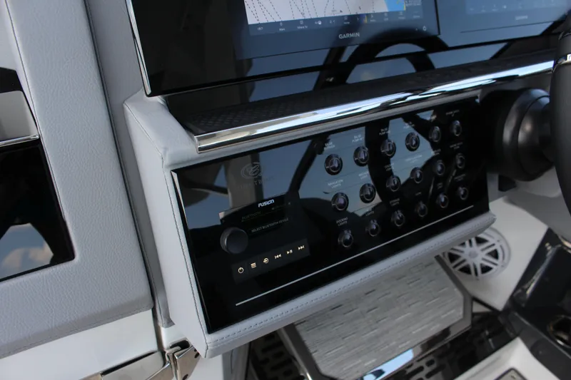 Slide: The Image of Dashboard of 2025 Cobalt R35 with advanced controls and touchscreen display. - 79