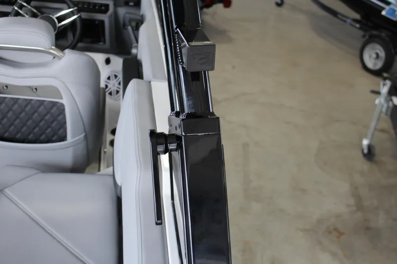 Slide: The Image of Interior of 2025 Cobalt R4 boat, featuring sleek seating and modern design elements. - 4