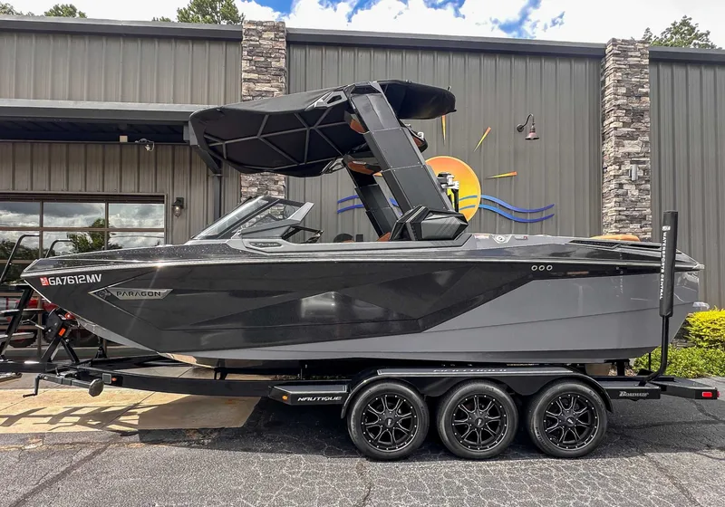 The Image of 2023 Nautique Super Air Nautique G23 Paragon boat on trailer. - 1