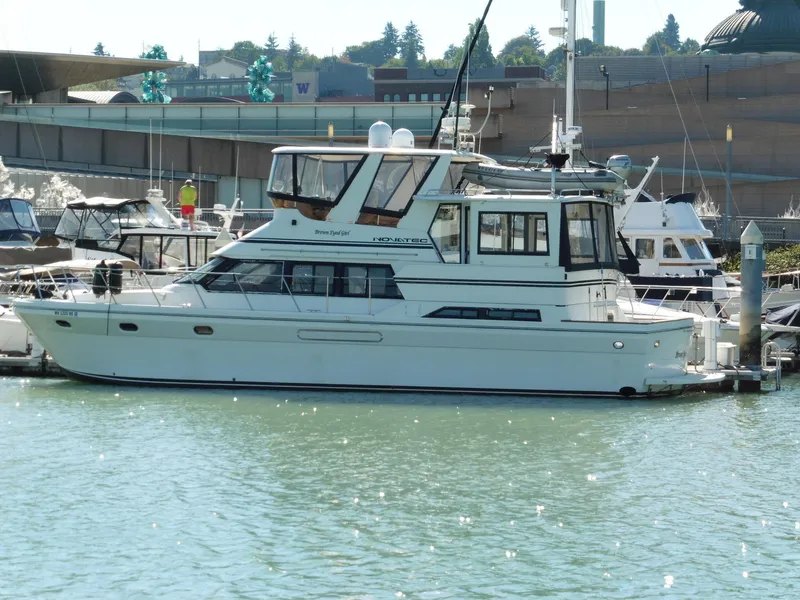 Slide: The Image of Novatec Cockpit Motor Yacht 2000 - 70