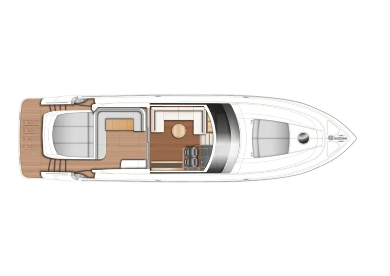 Slide: The Image of Manufacturer Provided Image: Princess V62-S Upper Deck Layout Plan - 26
