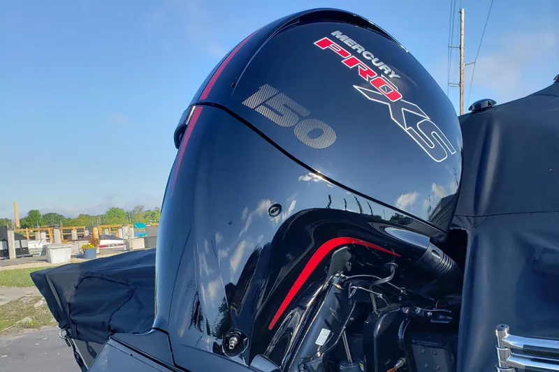 Slide: The Image of 2026 Alumacraft Competitor 175X Sport with Mercury Pro XS 150 outboard engine. - 4