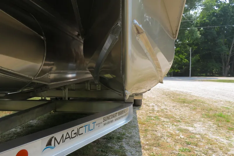 Slide: The Image of 2026 Avalon 2785 Excalibur LTD Quad Lounger on Magic Tilt trailer, Sarasota, FL. - 12