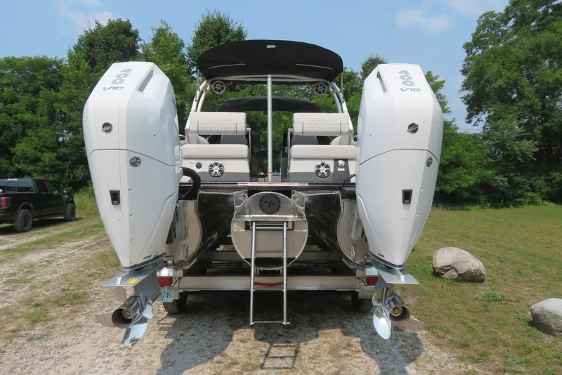 Slide: The Image of 2026 Avalon 2785 Excalibur LTD Quad Lounger with dual engines, Sarasota, FL. - 4