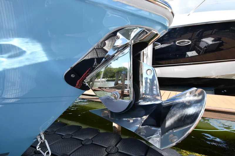 Slide: The Image of Close-up of 2022 Sea Fox 268 Commander boat anchor detail. - 3